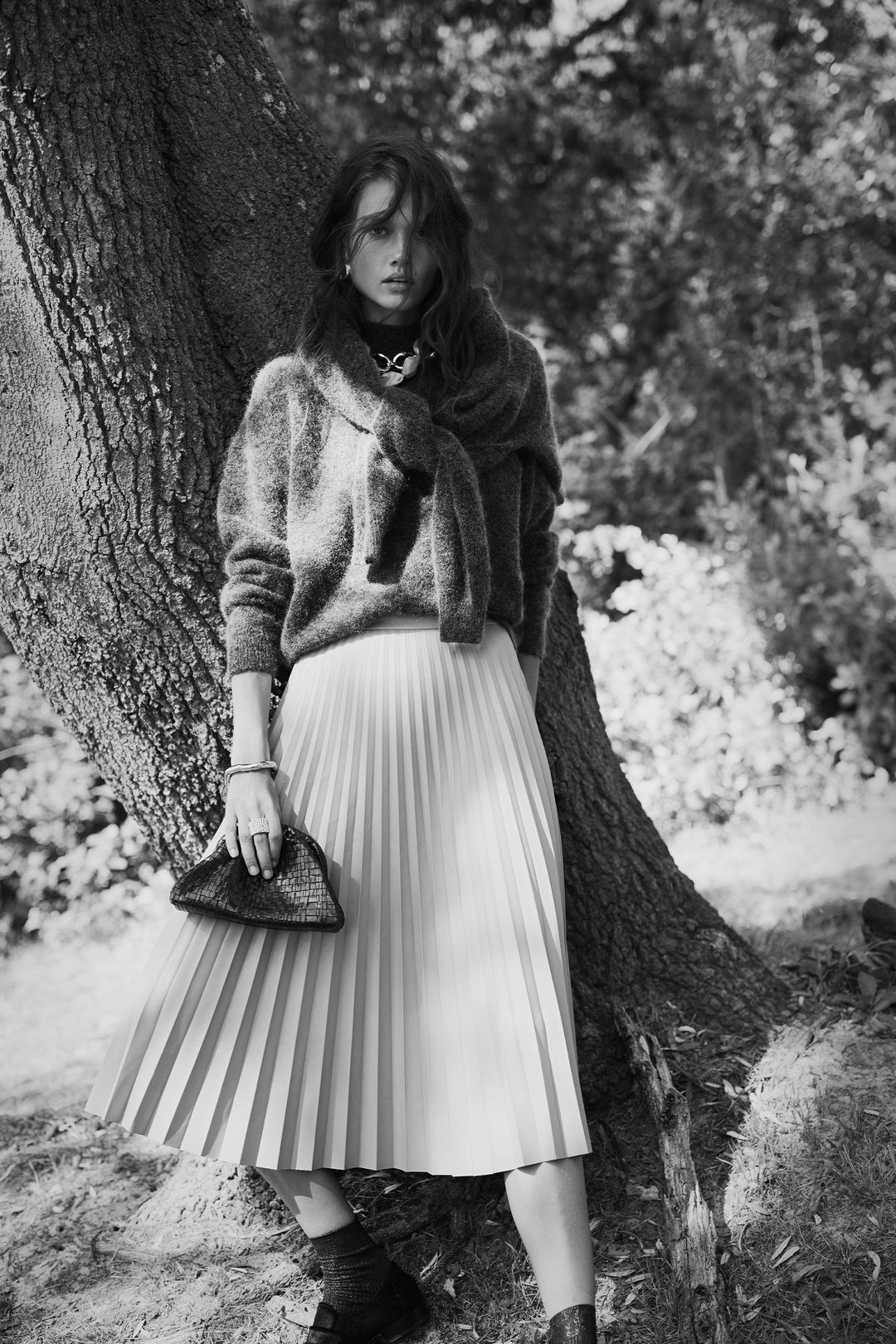 Husk Magik Skirt - Stone