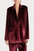 Husk Opium Blazer - Wine