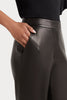 Husk Leather Pant - Black