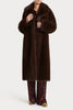 Husk Moss Coat - Chocolate