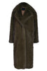 Husk Moss Coat - Khaki