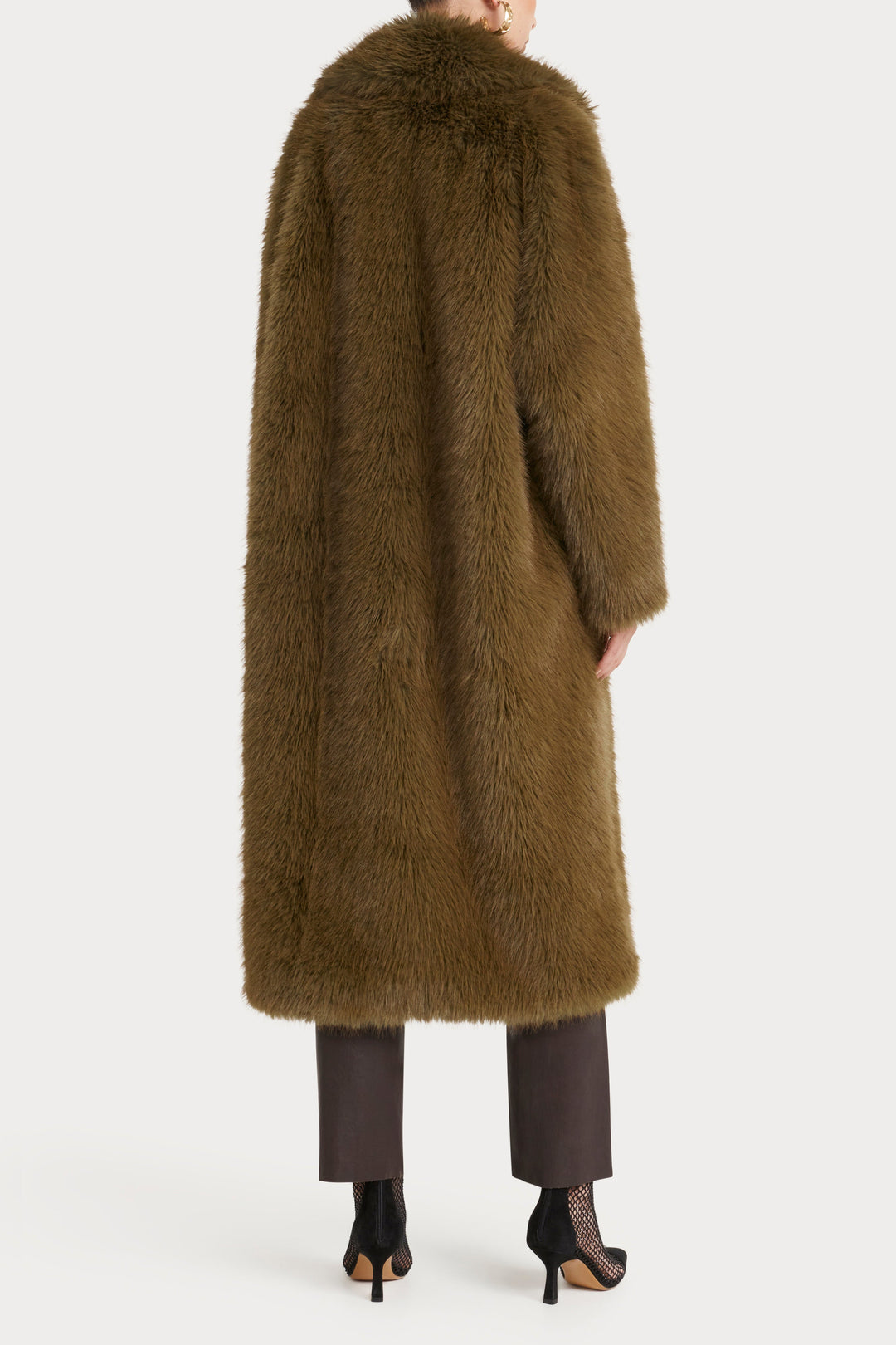 Husk Moss Coat - Khaki