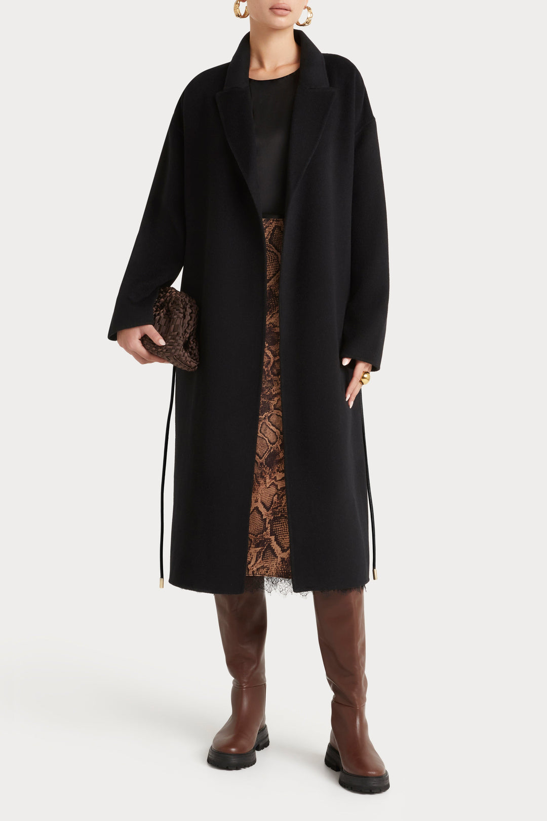 Husk Tuva Coat - Black