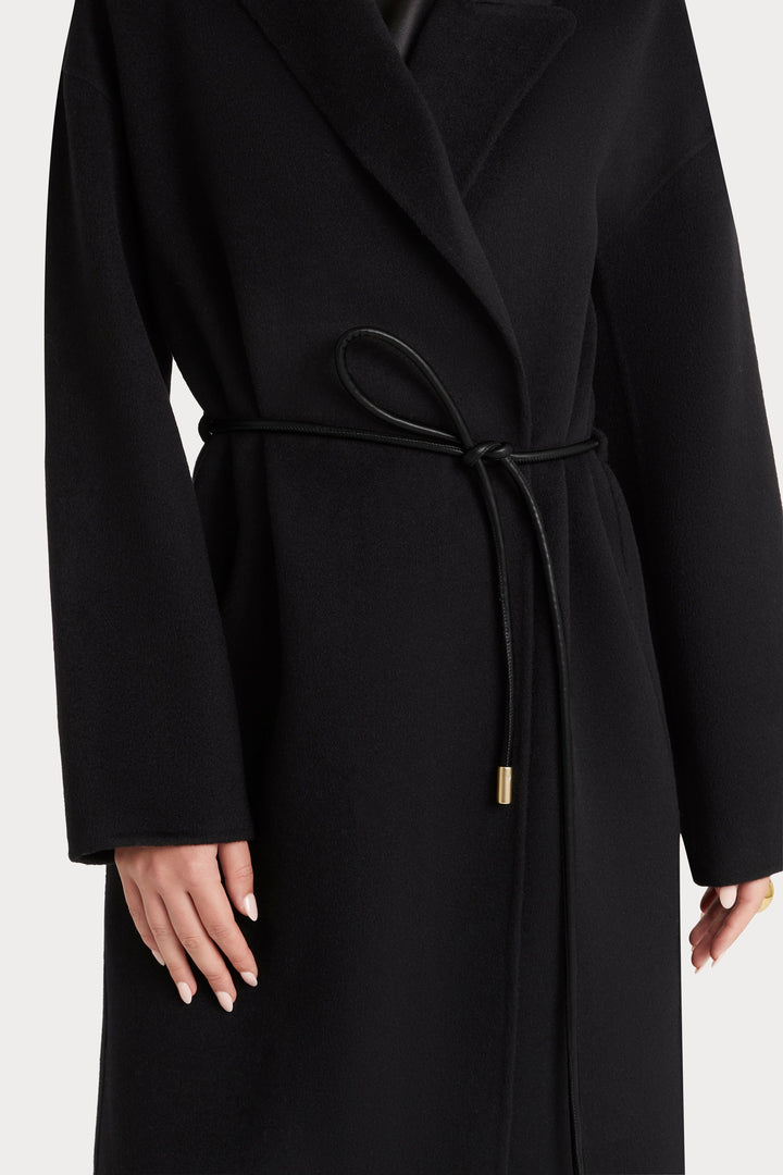 Husk Tuva Coat - Black