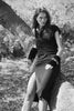 Husk Noir Dress - Pinstripe