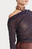 Husk Moss Top - Aubergine