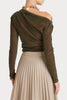 Husk Moss Top - Olive