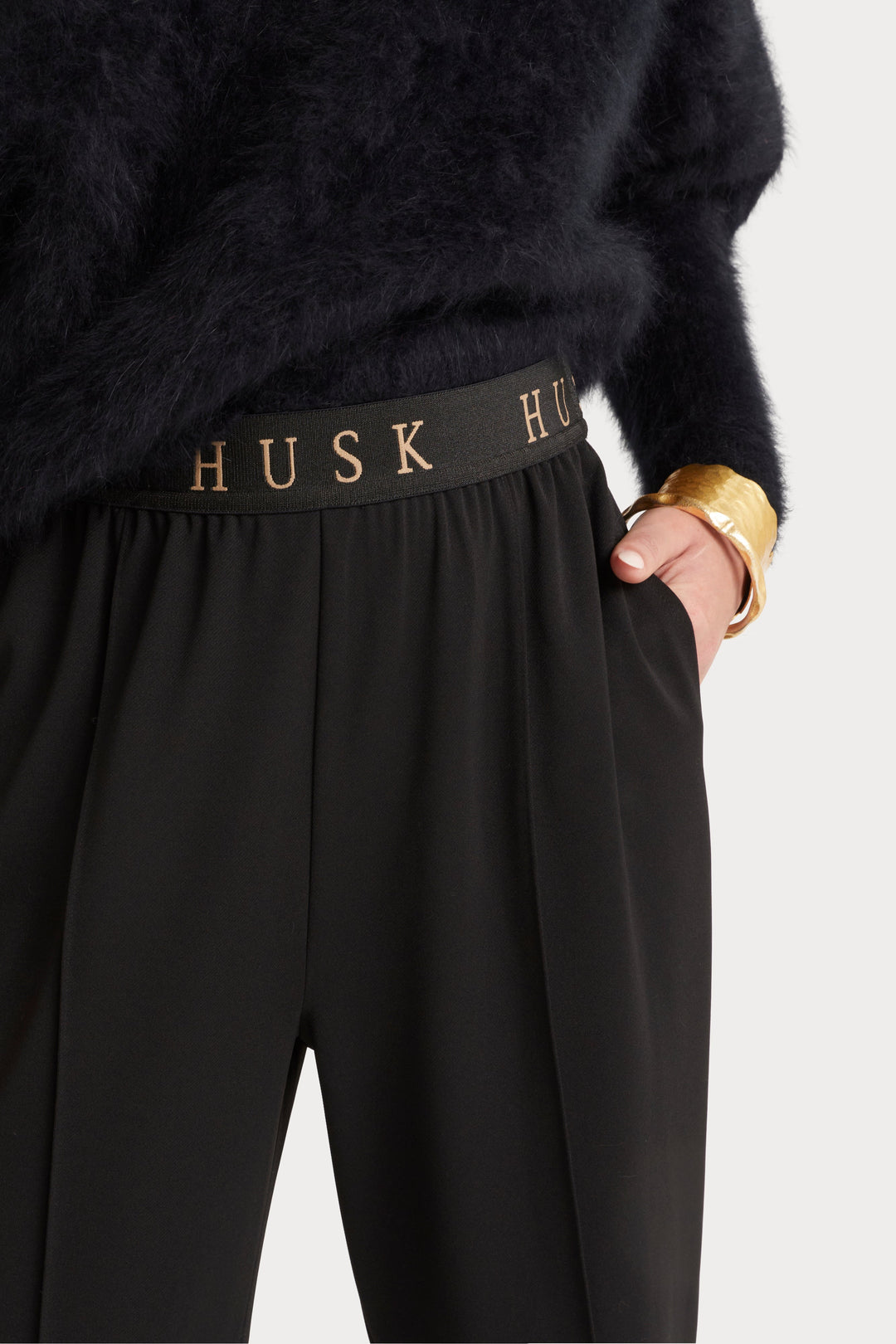 Husk Caligula Pant - Black