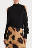 Husk Button Slv - Black