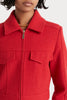 Husk Boucle jacket - Red