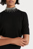 Husk Stud Knit Bl - Black