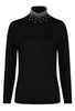 Husk Stud Knit Long Sleeve - Black
