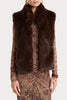 Husk Twilight Vest - Chocolate