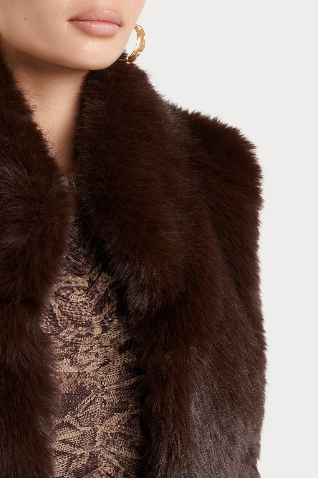 Husk Twilight Vest - Chocolate