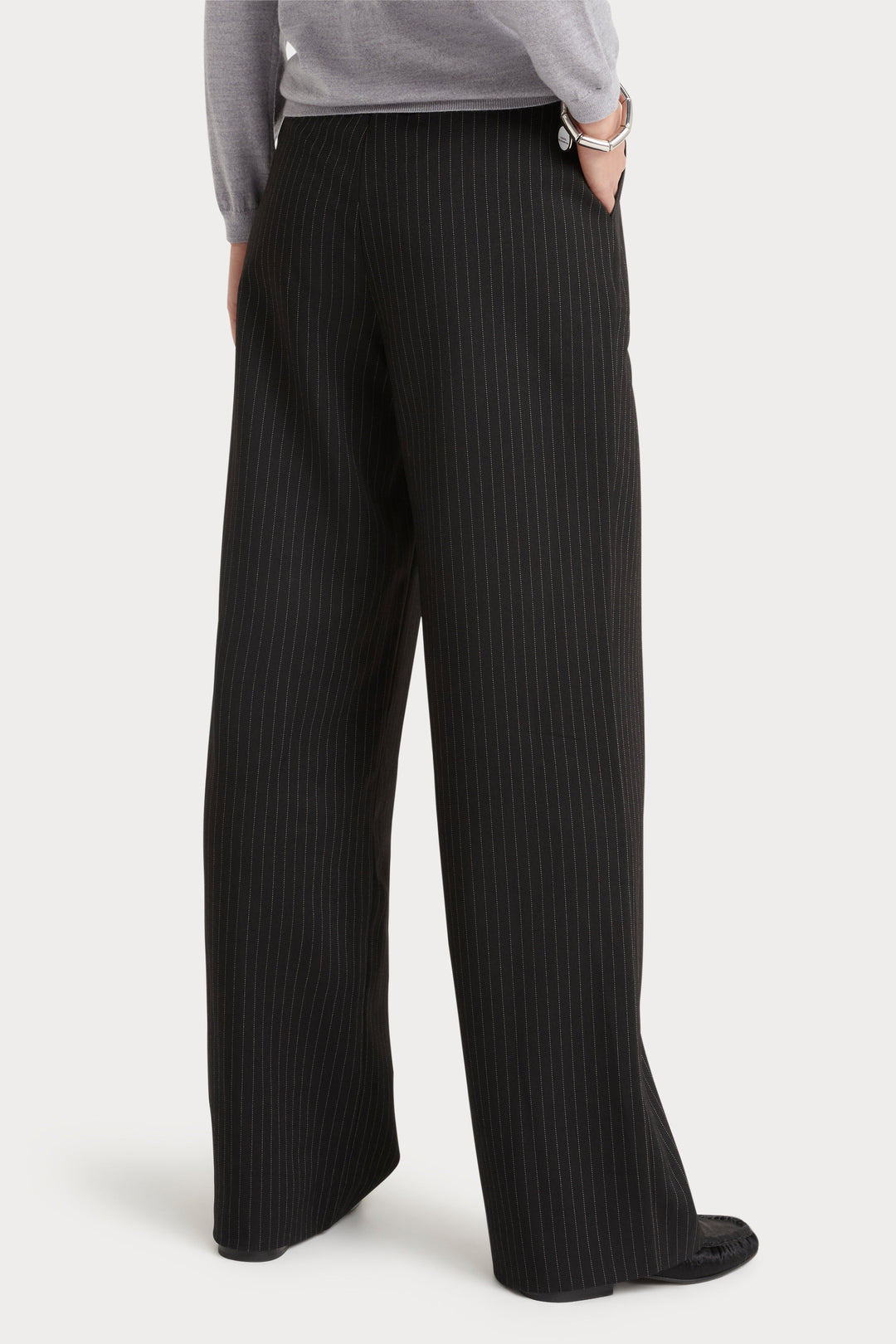 Husk Noir pant - Pinstripe