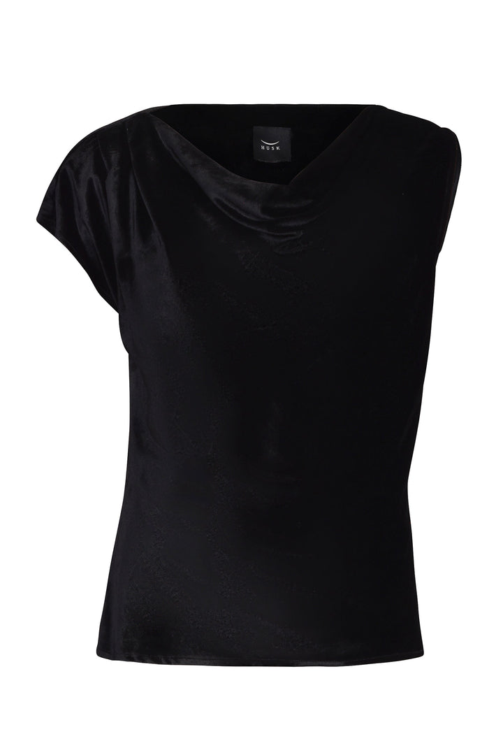 Husk Opium Top - Black