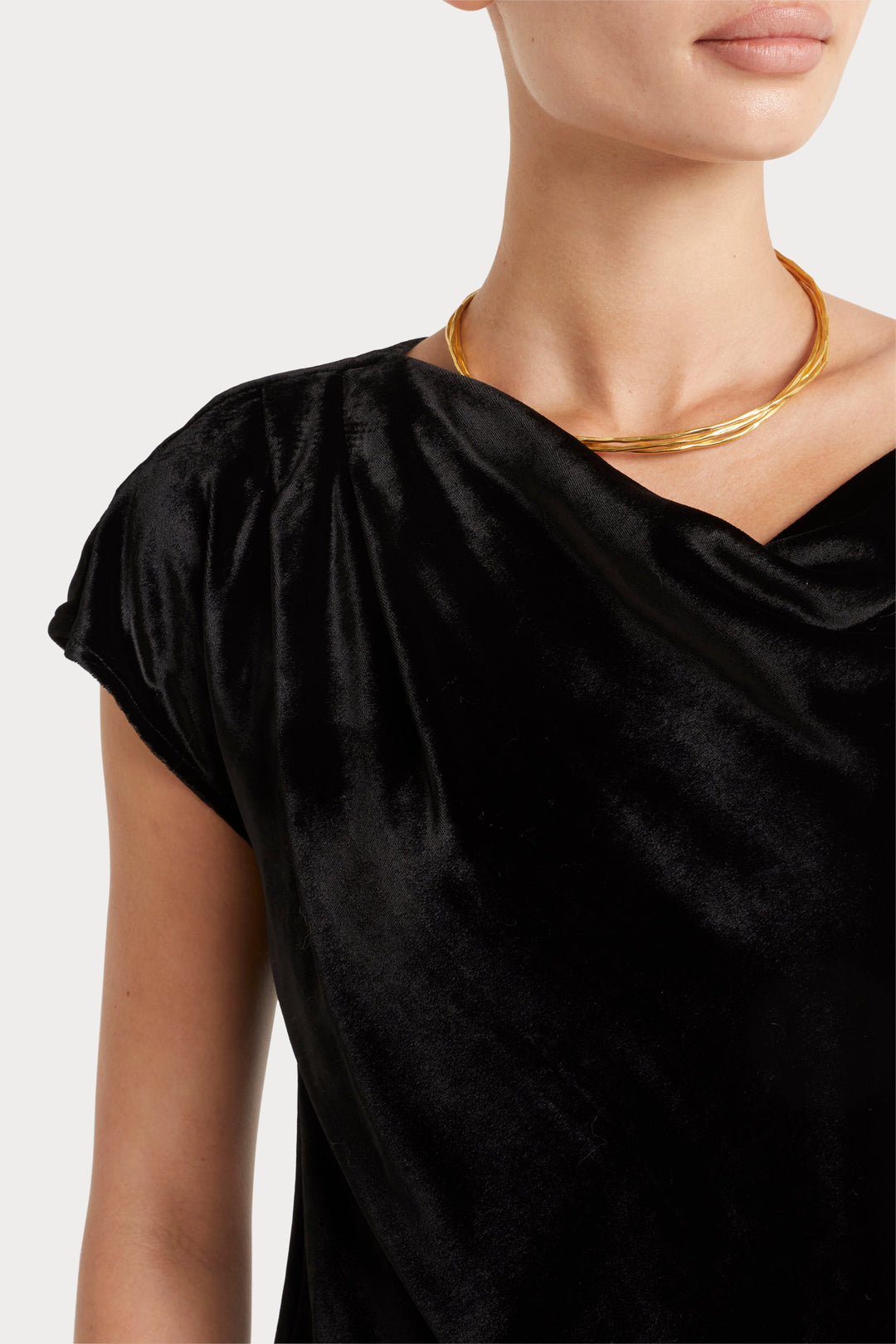 Husk Opium Top - Black