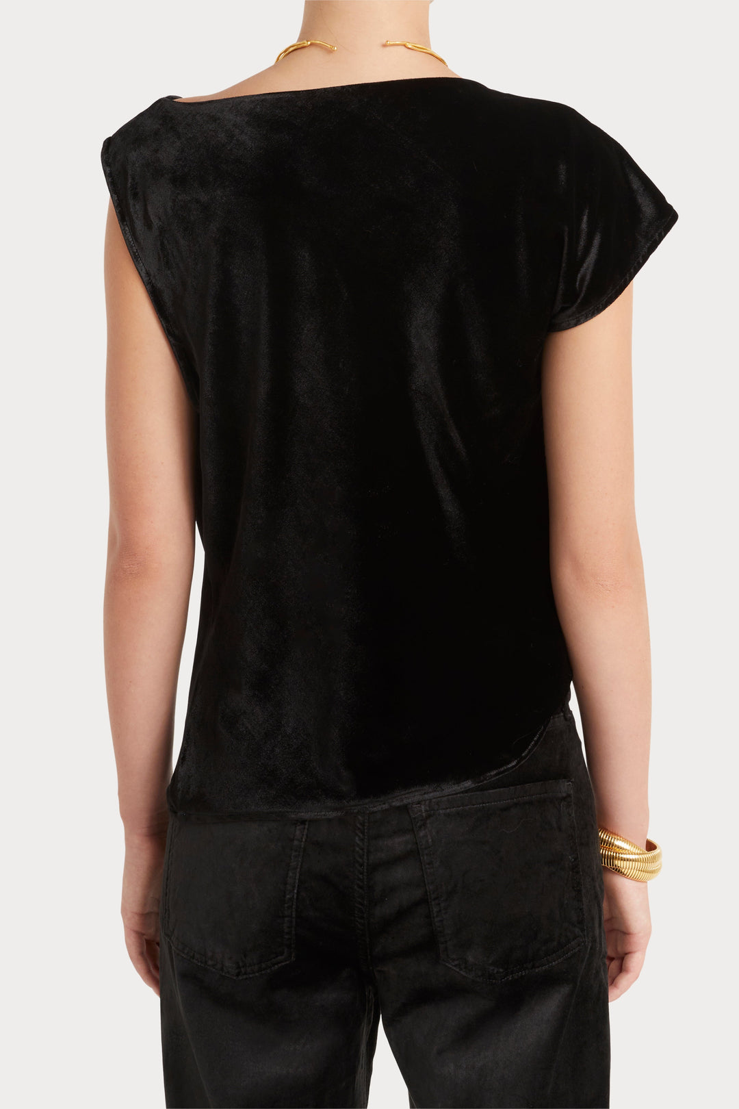 Husk Opium Top - Black