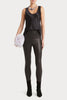 Husk Leather Legging - Black