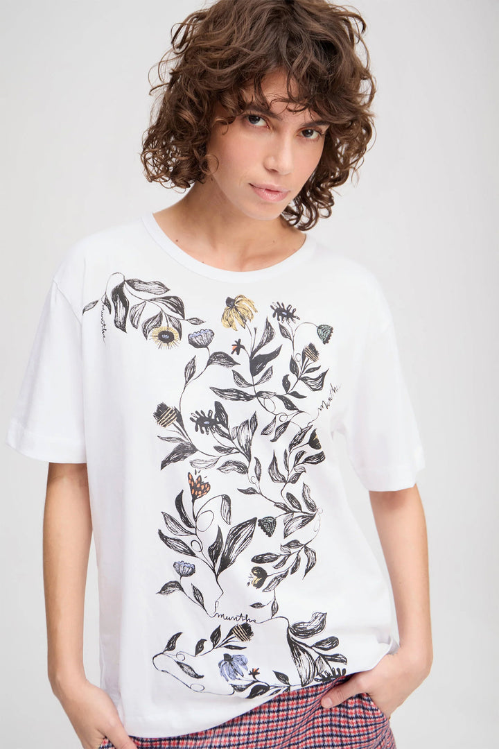 Munthe Lagga T-shirt - White