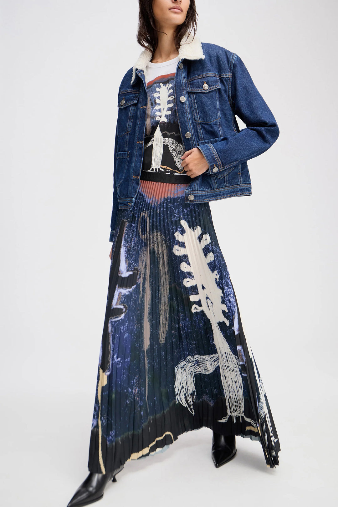 Munthe Taulla Skirt - Navy