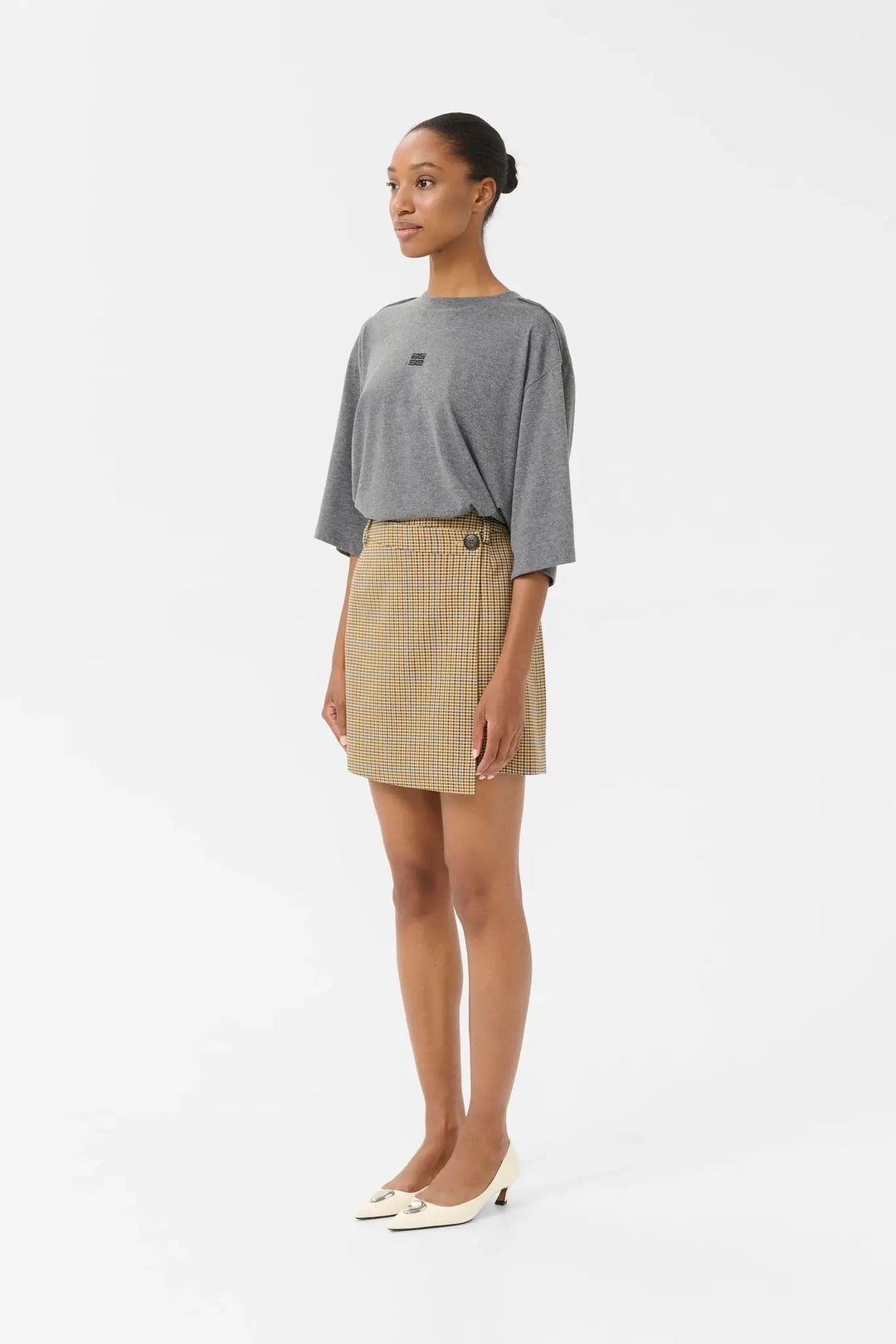 Gestuz Jilan Tee - Charcoal