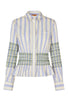 Stine Goya Gathered Shirt - Stripe