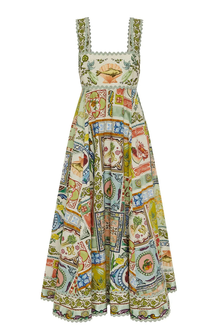 Alemais Tommasina Dress - Multi Coloured