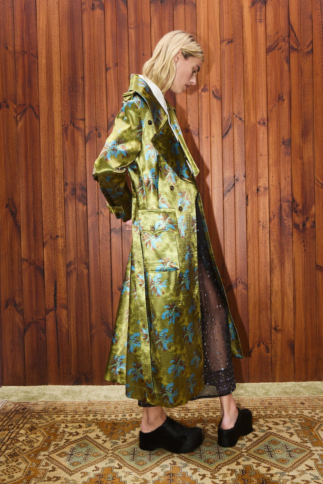 Alemais Adriana Trench - Olive