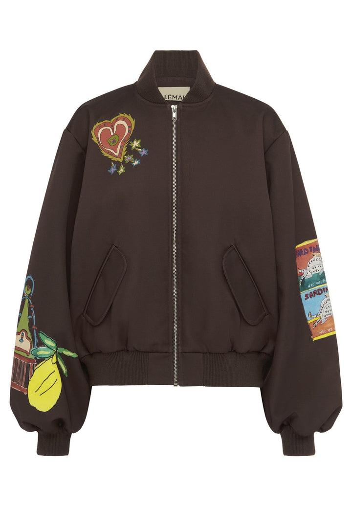 Alemais Fredo Bomber - Chocolate