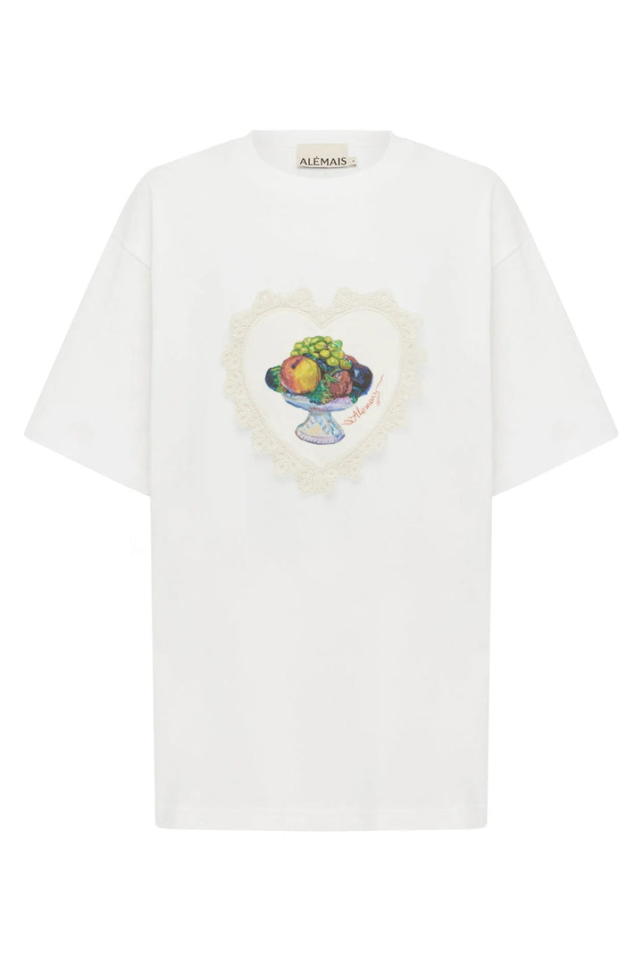 Alemais Orzaio Tee - Cream