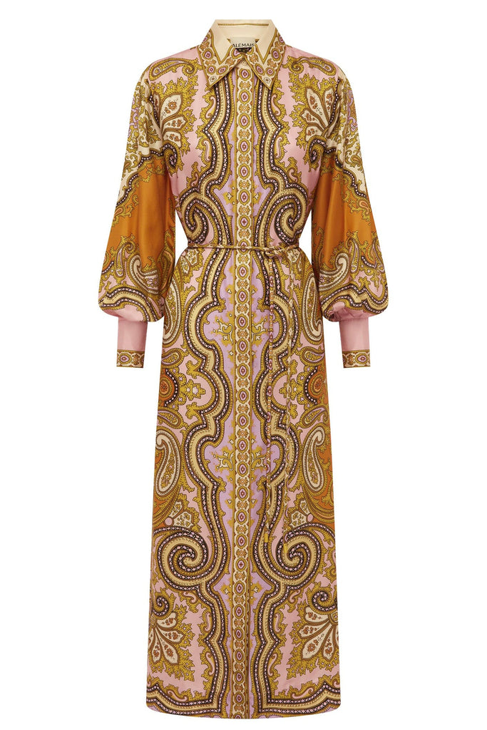 Alemais Clem Shirtdress - Multi Coloured