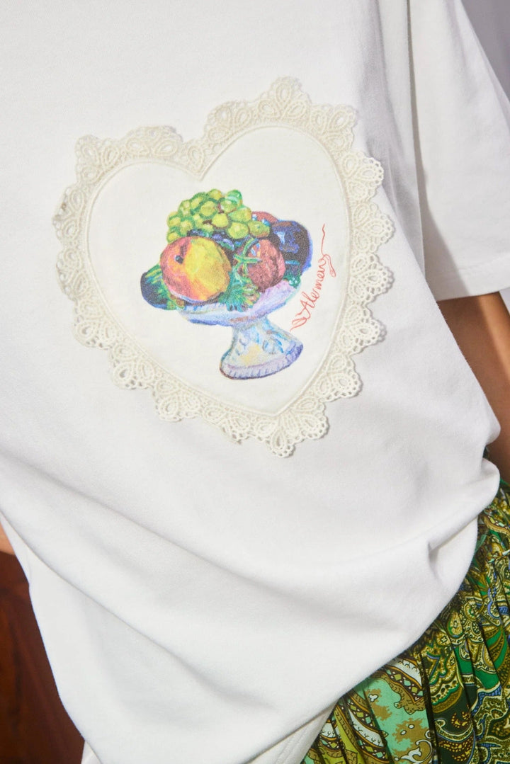 Alemais Orzaio Tee - Cream