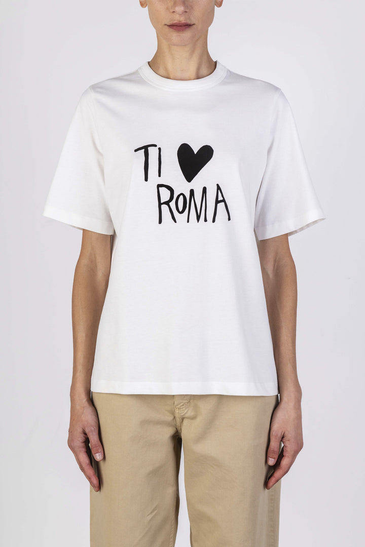Alysi Roma Tshirt - Latte