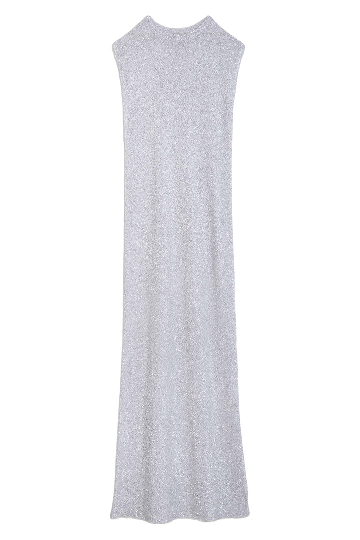 Alysi Pailette Dress - Silver