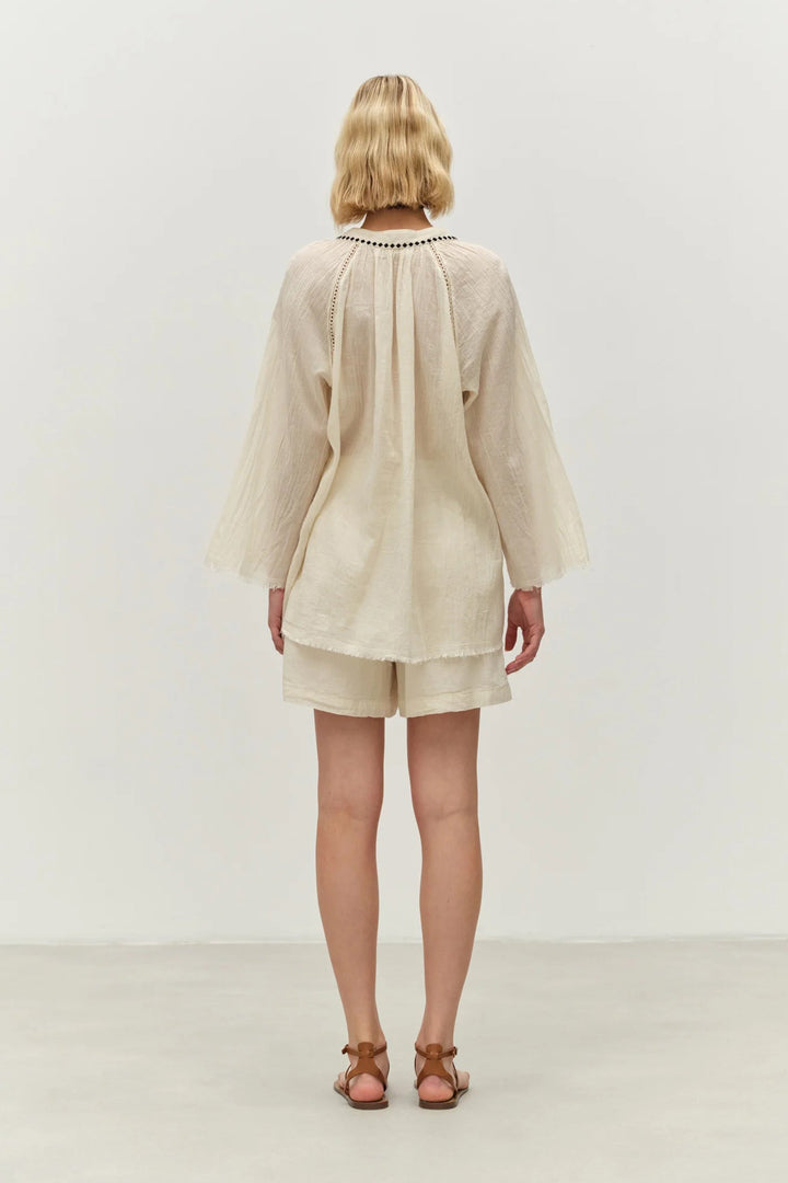 Devotion Twins Apology Blouse - Off White