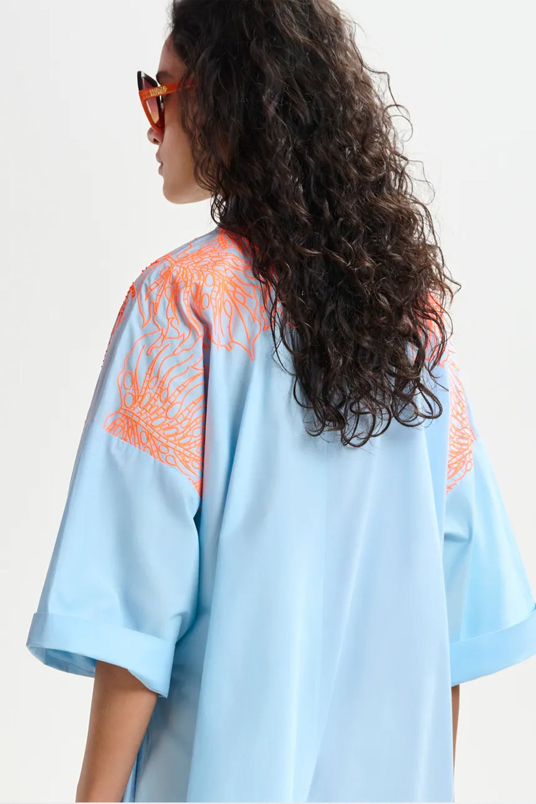 Essentiel Antwerp Hanchor Dress - Lake