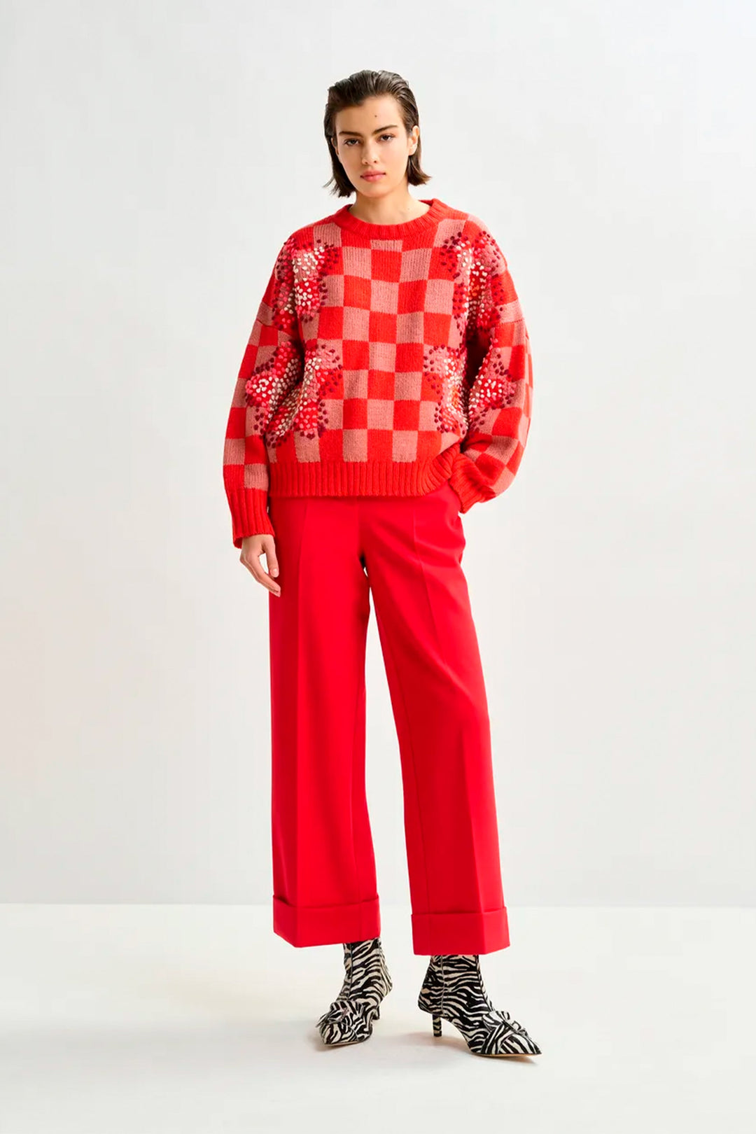 Essentiel Antwerp Imo Pant - Red