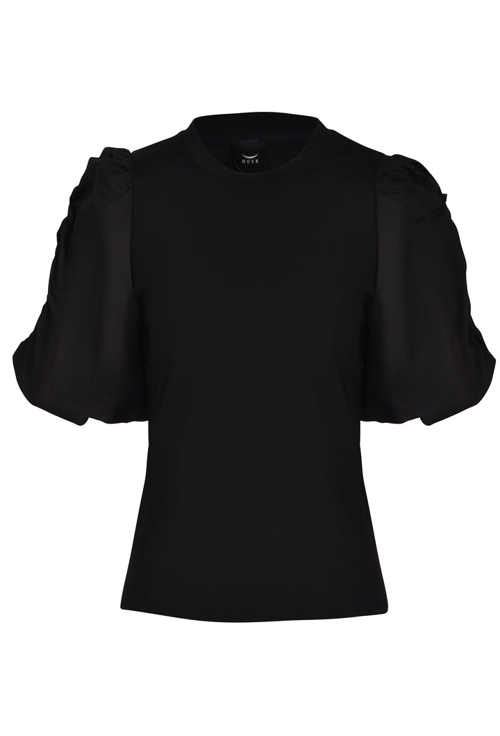 Husk Gabriela Tee - Black