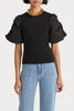 Husk Gabriela Tee - Black