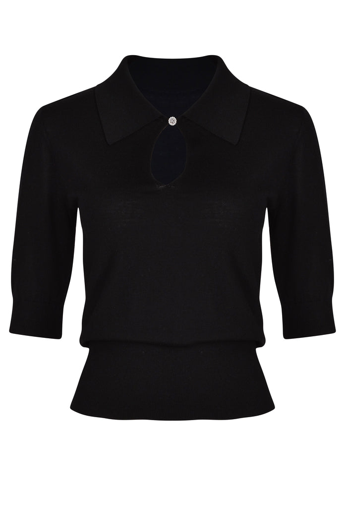 Husk Elb Polo - Black