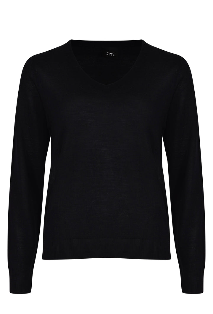 Husk Amalia Knit - Black