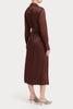 Husk Luna Dress - Chestnut