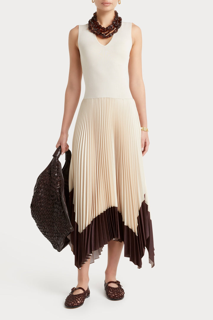 Husk Elodie Dress - Oyster
