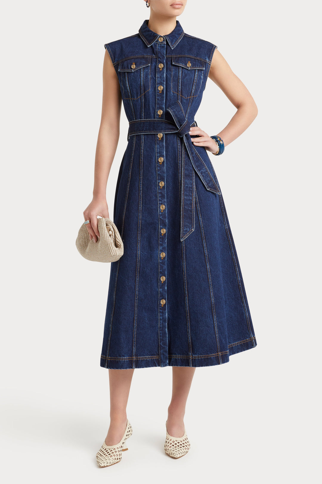 Husk Annika Dress - Blue
