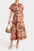 Husk Sakura Wrap Dress - Print