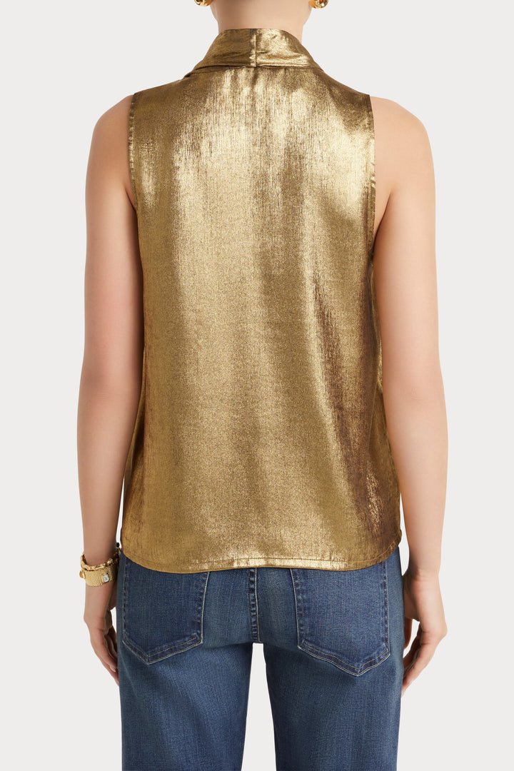 Husk Aurelia Top - Gold
