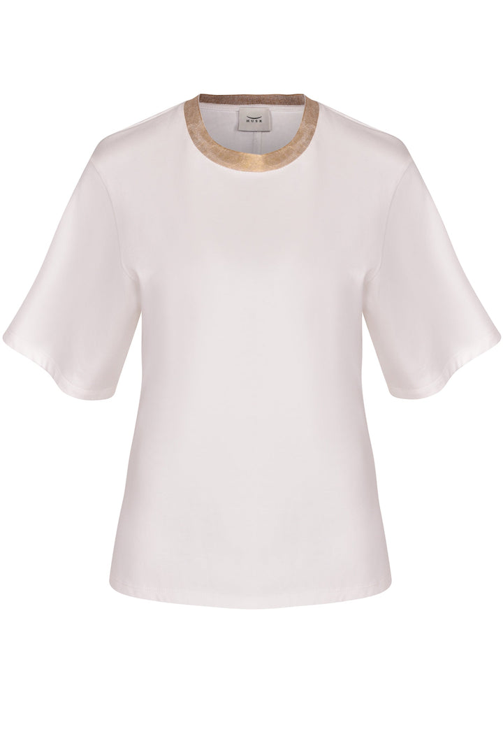 Husk Elise Tee - White