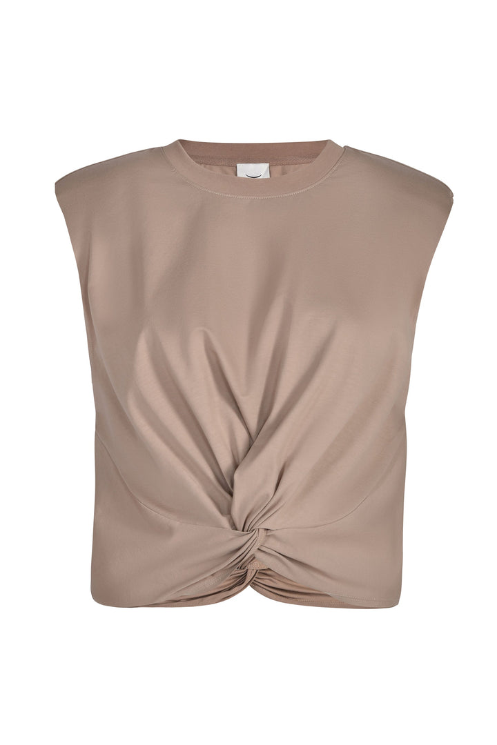 Husk Twist Tee - Camel