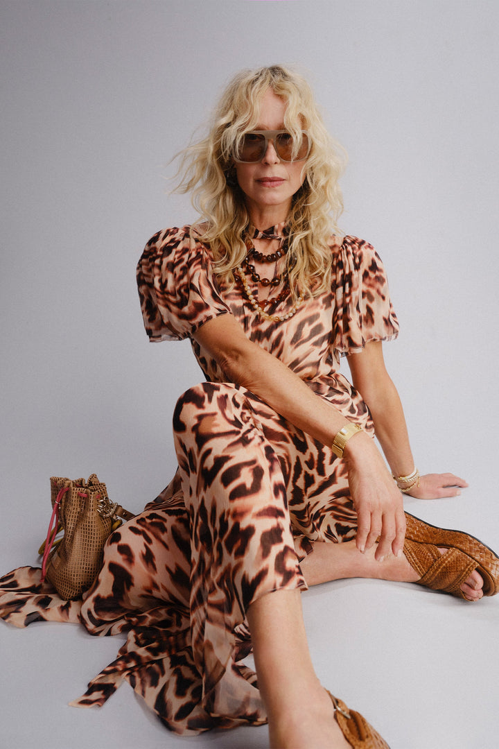 HUSK SOFIE SANDAL - TOFFEE